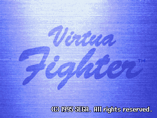 Virtua Fighter screenshot 4 for Sega 32X